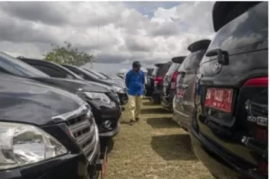 Selama Libur Cuti Bersama Lebaran, Mobil Dinas Pemprov Riau Dikumpulkan
