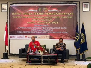 Rapat Kerja Teknis Pemasyarakatan Kepri Tahun 2022 Digelar Selama 2 Hari di Batam