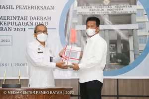 Laporan Keuangan Pemko Batam, Raih WTP 10 Kali Berturut- turut