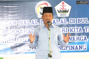 Hadiri Halal Bihalal IKAKO Amal Tanjungpinang, Rudi Ajak Warga Saling Memaafkan