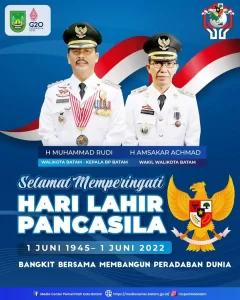 Selamat Hari Lahir Pancasila, Bangkit Bersama Membangun Peradaban Dunia