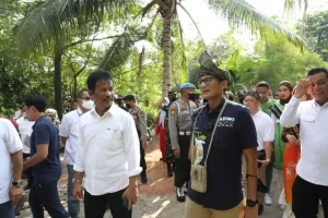 Bersama Menparekraf, Kepala BP Batam Kunjungi Desa Wisata Mangrove di Nongsa