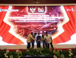 Penandatanganan MoU Pelatihan Food Industry 4.0 oleh Pemprov Kepri Bersama Republic Polytechnic Singapore dan Temasek Foundation