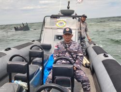 Tenggelam Akibat Mesin Mati, Para Abk KM. Patria Meranti Berhasil Dievakuasi Lanal TBK Bersama Satpolairud Polres Karimun