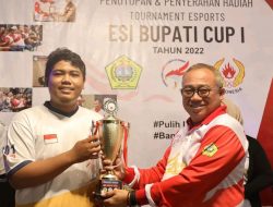 Tutup Turnamen Esports ESI Bupati Cup I, Sekda Karimun Harapkan Kabupaten Karimun Jadi Tuan Rumah Tingkat Provinsi