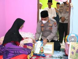 Melalui Program Jum’at Berkah, Kapolres Karimun Ulurkan Bantuan Kepada Masyarakat Yang Membutuhkan