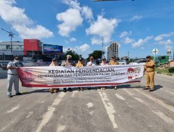 Jasa Raharja Kepri Ikut Hadir Sosialisasi dan Edukasi Tertib Pembayaran Pajak Kendaraan Bermotor Disimpang Gelael Batam