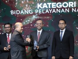 Jasa Raharja Kepri Terima Penghargaan Pelayanan Terbaik dan Top Agenda Setting Nasional