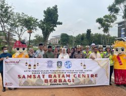 Jasa Raharja Kepri Turut Serta Dalam Pembagian Takjil Bersama UPTD PPD Samsat Batam Centre
