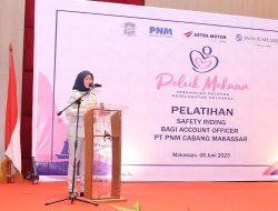 Jasa Raharja dan PNM Kolaborasi Menggelar Pelatihan Safety Riding untuk AO PNM