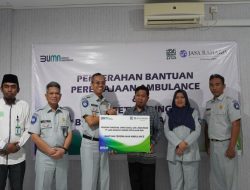 Jasa Raharja Kepri Bantu Peremajaan Armada Ambulans Laz Batam