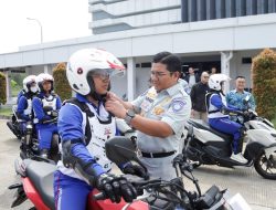 Tingkatkan Keselamatan Berlalu Lintas, Jasa Raharja Perkuat Implementasi Program TJSL dengan Kegiatan Safety Riding bersama Astra Honda Motor dan Institut Transportasi & Logistik Trisakti