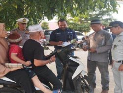 Jasa Raharja Kepri Ikut Serta Dalam Operasi Penertiban Pajak Kendaraan Bermotor di Karimun