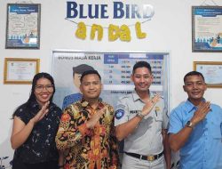 Jasa Raharja Kepri Lakukan CRM Ke PT Blue Bird Cabang Batam