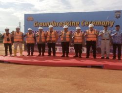 Jasa Raharja Kepri Hadiri Groundbreaking Ceremony Pembangunan Gedung Pelayanan BPKB Ditlantas Polda Kepri