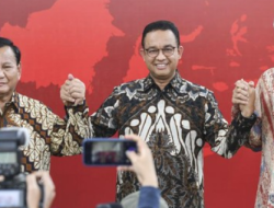 KPU Resmi Tetapkan Prabowo, Ganjar, Anies sebagai Capres 2024