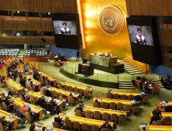 Menlu RI di Sidang PBB: Perlu Gencatan Senjata Permanen untuk Palestina