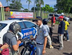 Tingkatkan Kepatuhan Wajib Pajak, Jasa Raharja Kepri Gelar Operasi Dalrikwas Dd Depan Stadion Temenggung Abdul Jamal