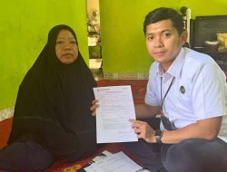 Jasa Raharja Kepri Serahkan Santunan Korban Kecelakaan Meninggal Dunia di Tanjung Sengkuang