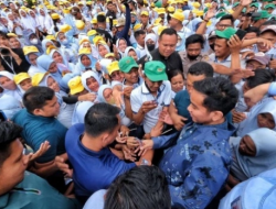 Kedatangan Gibran Rakabuming Bikin Kandang Banteng Tak Lagi Merah, Menang 1 Putaran?