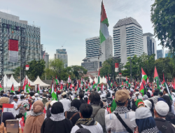 100 Hari Agresi Israel di Gaza, Ratusan Orang Demo Kedubes AS