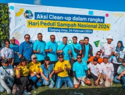 HARRIS Hotel dan Management Regional Batam Ikut Berpartisipasi Hari Peduli Sampah Nasional di Tanjung Uma