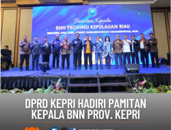 DPRD Kepri Hadiri Pamitan Kepala BNN Provinsi Kepri