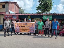 Laksanakan Kegiatan Minggu Kasih, Polsek Sekupang Bangun Kedekatan Dengan Masyarakat