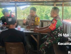 Aktif jalin Sinergitas, Bhabinkamtibmas Polsek Sekupang laksanakan sambang bersama Bhabinsa