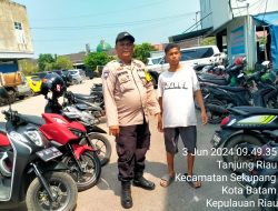 Polsek Sekupang Pererat Silaturahmi Serta Sampaikan Himbauan ke Masyarakat