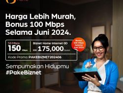 Buruan Daftar, Promo Juni Biznet 150mbps Hanya 175.000 Wilayah Batam