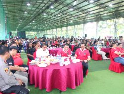 Pererat Tali Silaturahmi, Polda Kepri Nobar Indonesia vs Irak