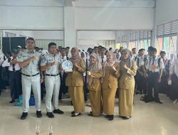 Jasa Raharja Kepri Lakukan PPKL Bersama Siswa dan Dewan Guru SMA 21 Kota Batam