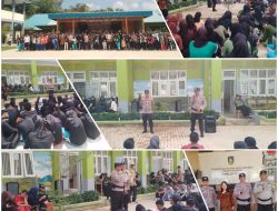 Polsek Sekupang Sosialisasi Tertib Lalulintas di MPLS SMA 24 Batam