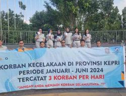 Tekan Angka Kecelakaan, Jasa Raharja Kepri Lakukan Road Safety Campaign di Alun-alun Engku Putri