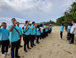 Jasa Raharja dan BPTD Provinsi Kepri Peringati Harhubnas 2024 dengan Aksi Bersih Pantai