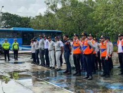 Jasa Raharja Kepri Bersama BPTD dan Dishub Lakukan Operasi Gabungan Pengawasan Kendaraan di Batam