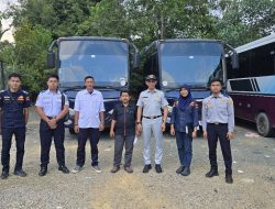 Jasa Raharja, BPTD Kelas II Kepri, dan Dishub Bintan Laksanakan Pemeriksaan Kelayakan Kendaraan Umum di Bintan