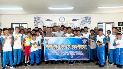 Jasa Raharja Sosialisasikan Keselamatan Berkendara bagi Siswa-siswi SMP Tunas Bangsa Bintan