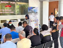 Jasa Raharja dan Dokkes Polres Barelang Gelar Pemeriksaan Kesehatan Gratis dan di Pelabuhan Sekupang dan ASDP Telaga Punggur