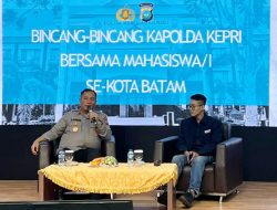 Kapolda Kepri: Terciptanya Kondusifitas Tak Terlepas dari Peran Serta Mahasiswa
