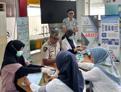 Jasa Raharja dan Siedokkes Polresta Tanjungpinang Gelar Pemeriksaan Kesehatan Gratis di Pelabuhan SBP