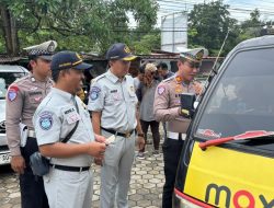 Jasa Raharja Dukung Razia Terpadu Angkutan Umum di Tanjungpinang Jelang Libur Akhir Tahun