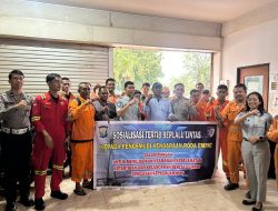 Jasa Raharja Kepri dan Ditlantas Polda Kepri Gelar Sosialisasi dan Ramp Check Kendaraan Berat