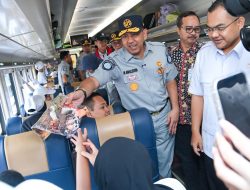 Jasa Raharja Berangkatkan Ribuan Pemudik dari Stasiun Pasar Senen Jakarta melalui Program Mudik Gratis BUMN 2026