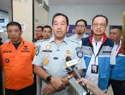 Pastikan Pekayanan Maksimal, Direksi Jasa Raharja Tinjau Korban Kebakaran KM Mutiara Sentosa II