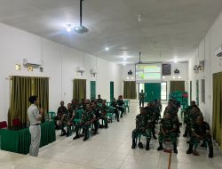 Jasa Raharja Sosialisasikan Safety Riding dan PPGD kepada personel Kodim 0317/TBK