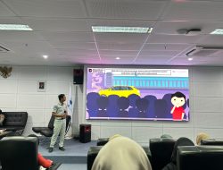 Jasa Raharja Bersama Ditlantas Polda Kepri Sosialisasi Safety Riding dan Tingkatkan Peranan Mahasiswa Dalam Keselamatan Beralu Lintas