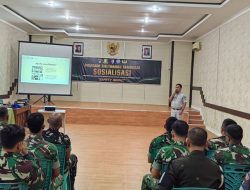 Jasa Raharja dan Satlantas Polresta Tanjung Pinang Giat Sosialisasi Safety Riding di Aula Makodim 0315 Tanjungpinang