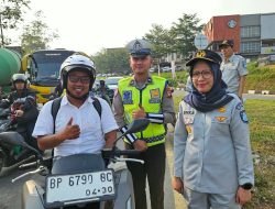 Jasfren Peduli Keselamatan, Jasa Raharja Kepri Sapa Masyarakat Batam di Hari Pelanggan Nasional
